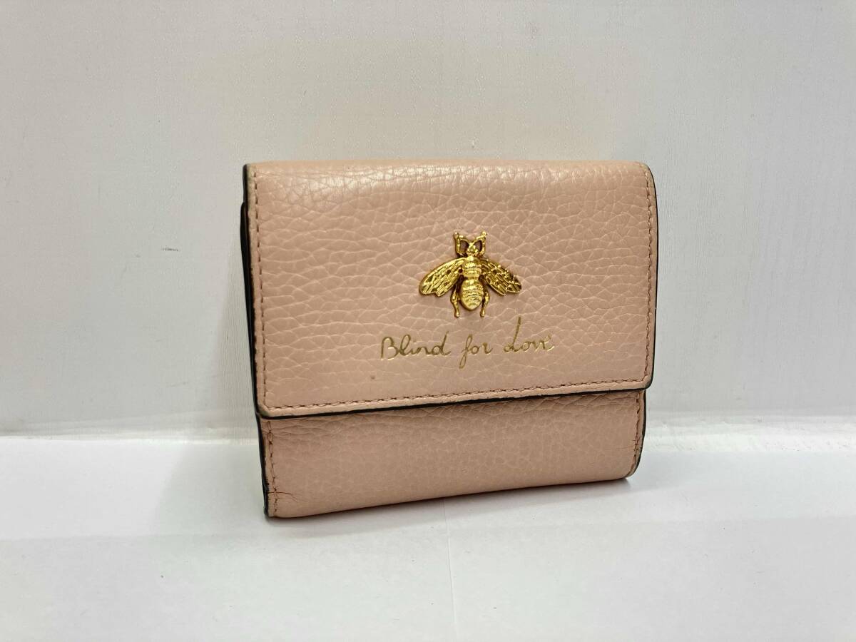 GUCCI グッチ 523190・0416／三つ折り財布 財布 /【Buyee】