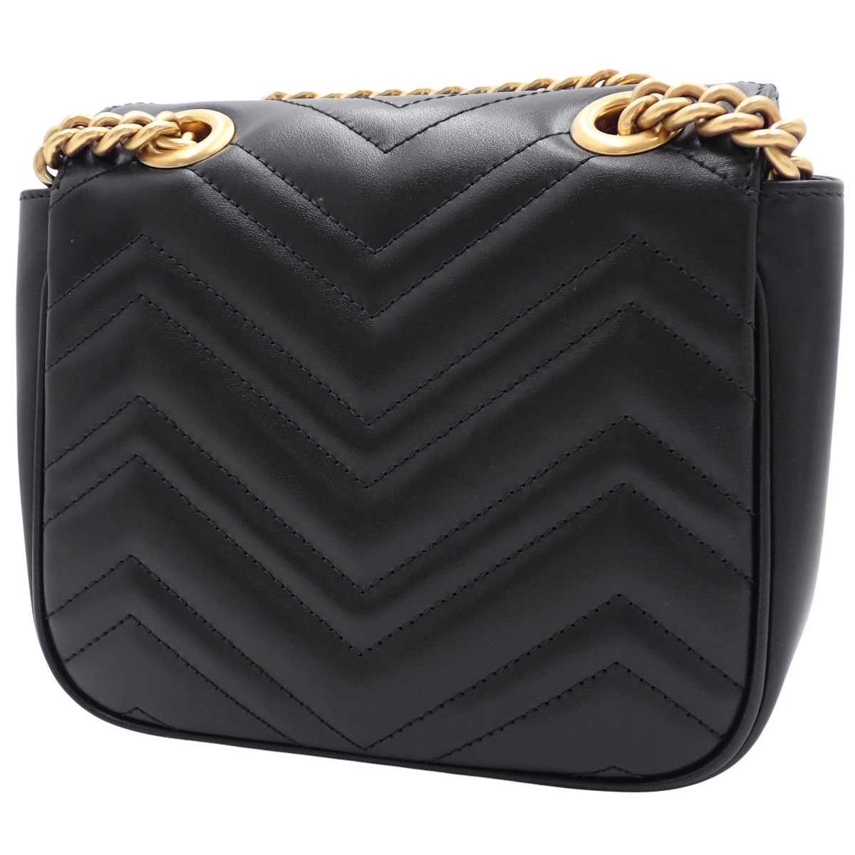 GUCCI(グッチ) GGマーモント ミニ ショルダーバック チェーン 