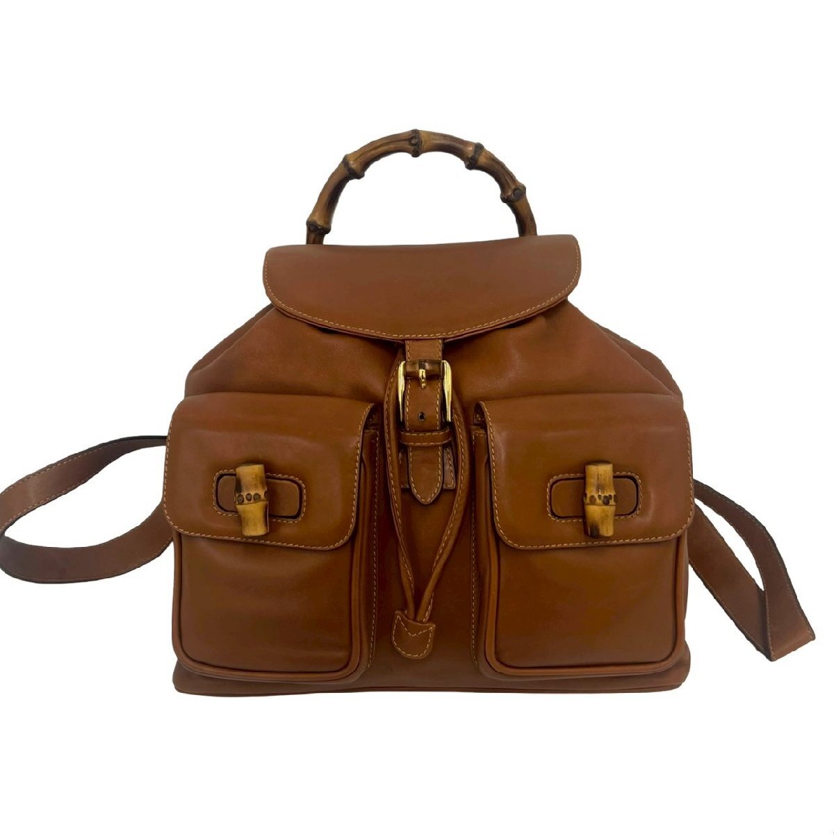 GUCCI オールドグッチ 巾着型 ワンショルダー ボディバッグ GUCCI 