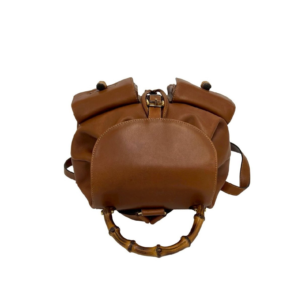 極 美品 袋付き GUCCI グッチ オールドグッチ ヴィンテージ バンブー 