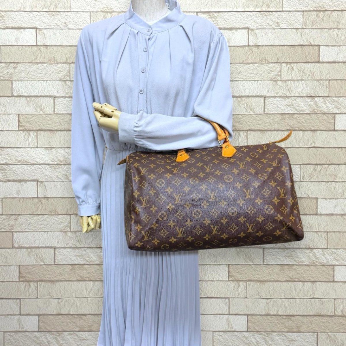 LOUIS VUITTON ヴィトン モノグラム スピーディ40 ハンドバッグ ルイ 
