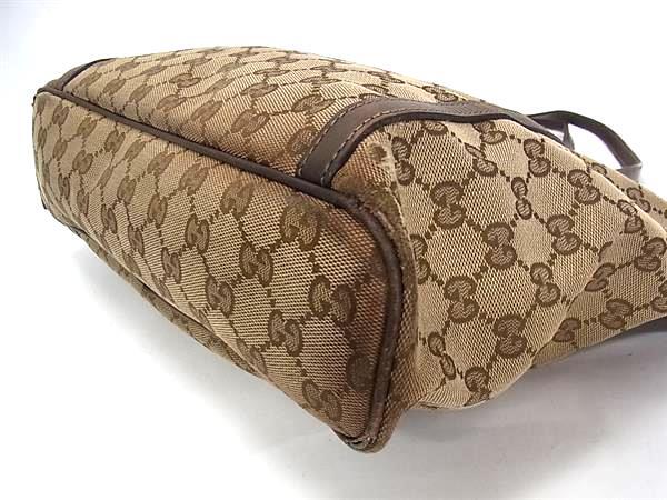 1円 GUCCI グッチ 388929 525040 GG柄 GGキャンバス ハンドバッグ 