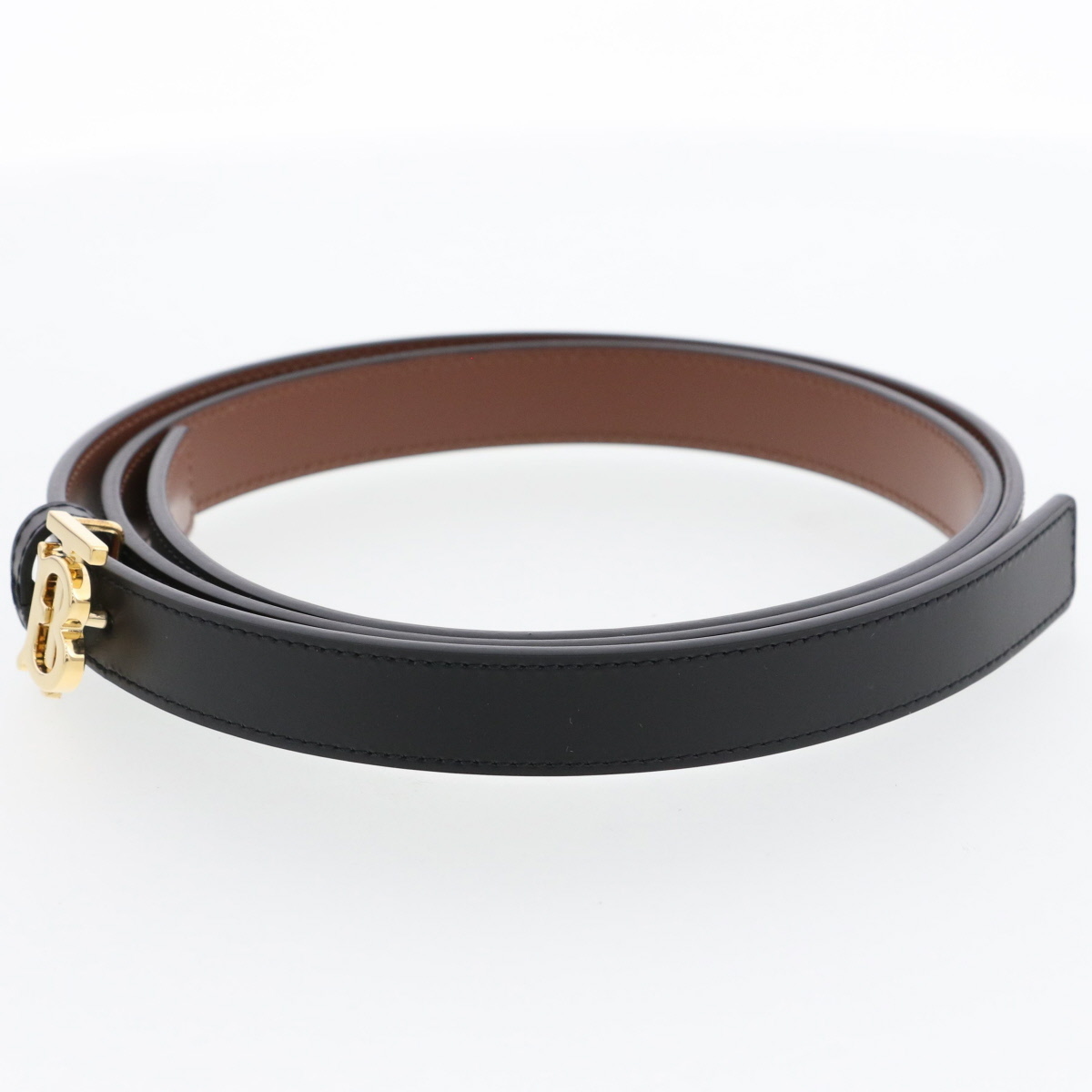 BURBERRY バーバリー TBロゴ リバーシブル ベルト ベルト 8052488 M