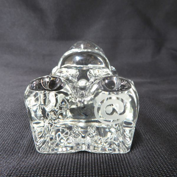 BACCARAT バカラ/※1kg越 マリア像 フィギュリンクリスタル