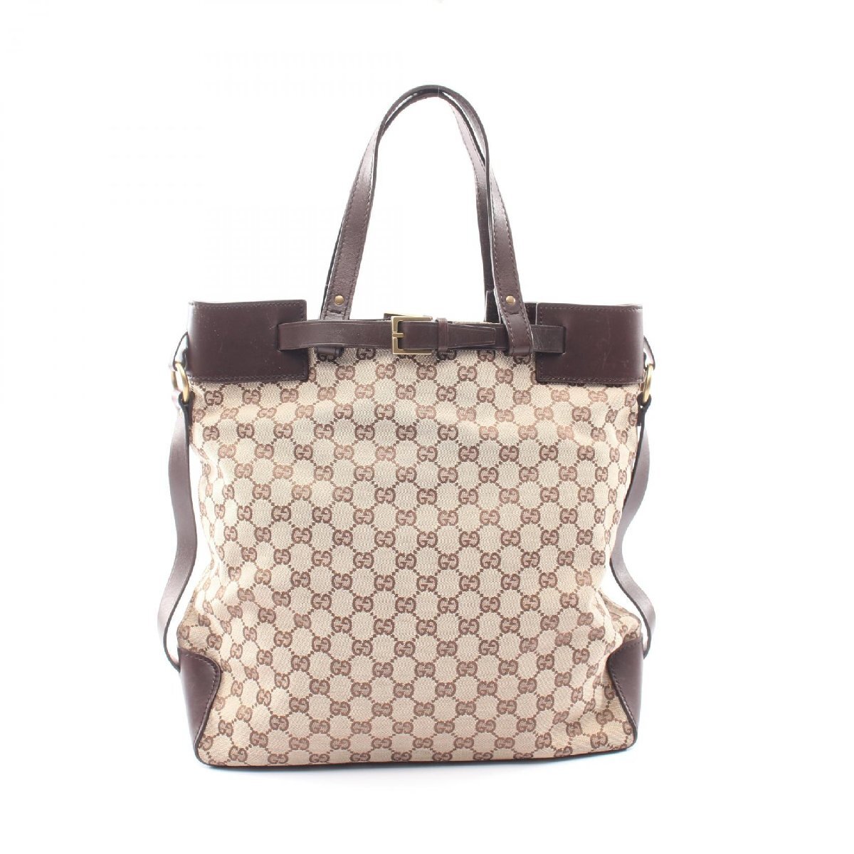 グッチ GUCCI GGキャンバス トートバッグ バッグ キャンバス ベージュ 