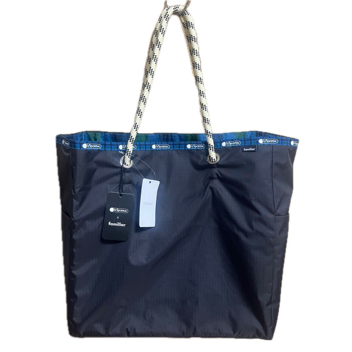 familiar✖️レスポートサック トートバッグ LeSportsac × familiar レスポートサック ファミリア トートバッグ