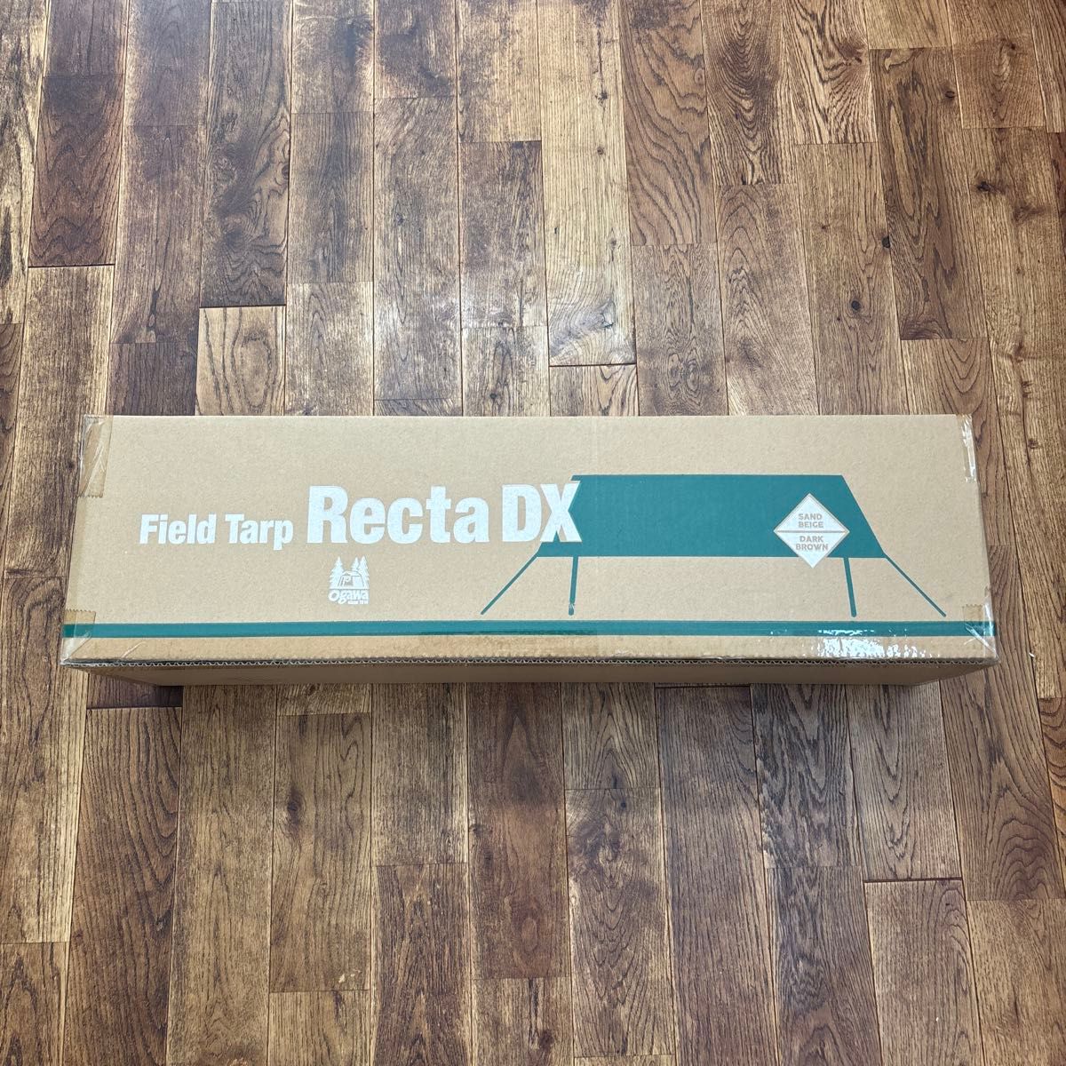 ogawa Field Tarp Recta DX サンドベージュ×ダークブラウン キャンパル 