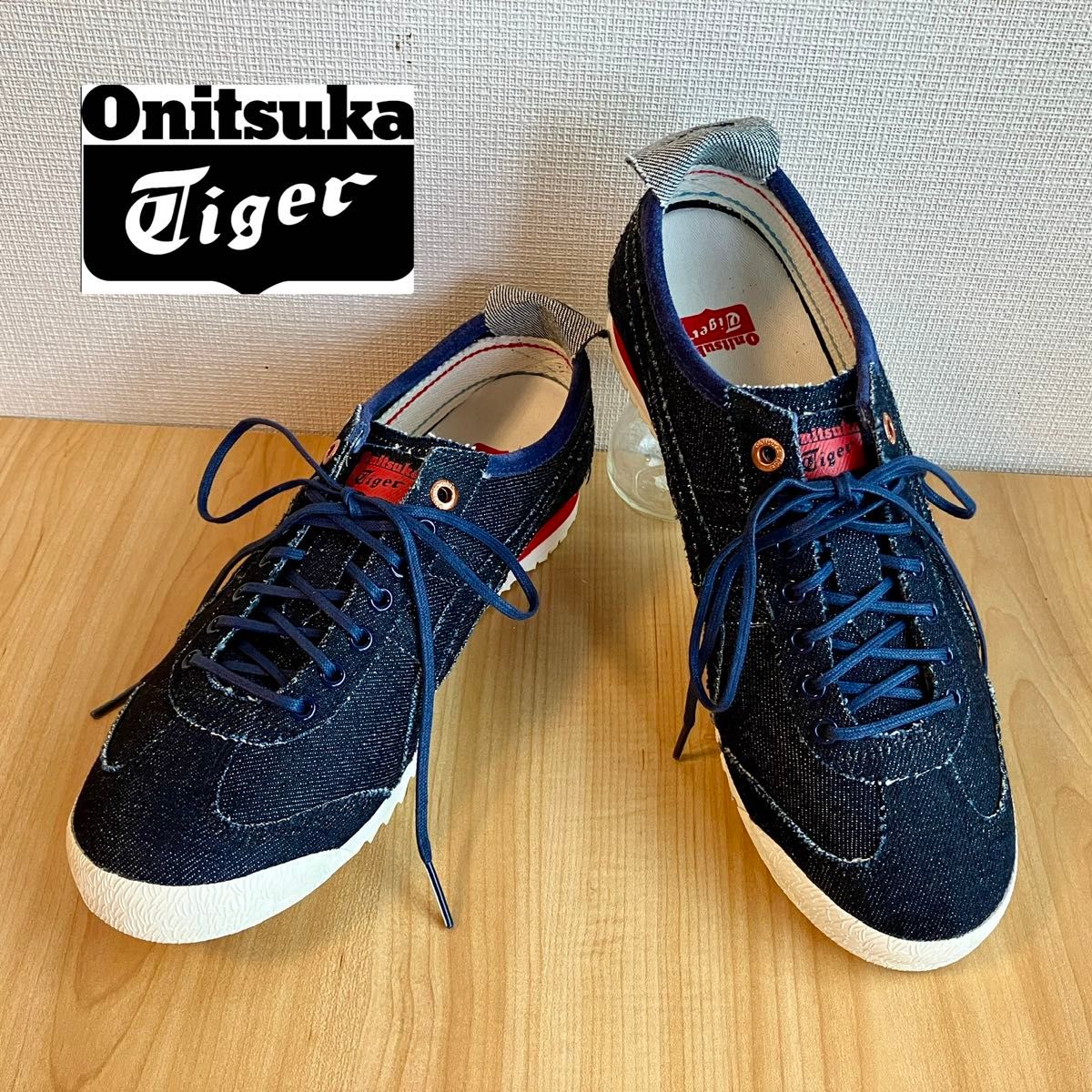 希少】Onitsuka Tiger オニツカタイガー スニーカー 岡山デニム 限定 