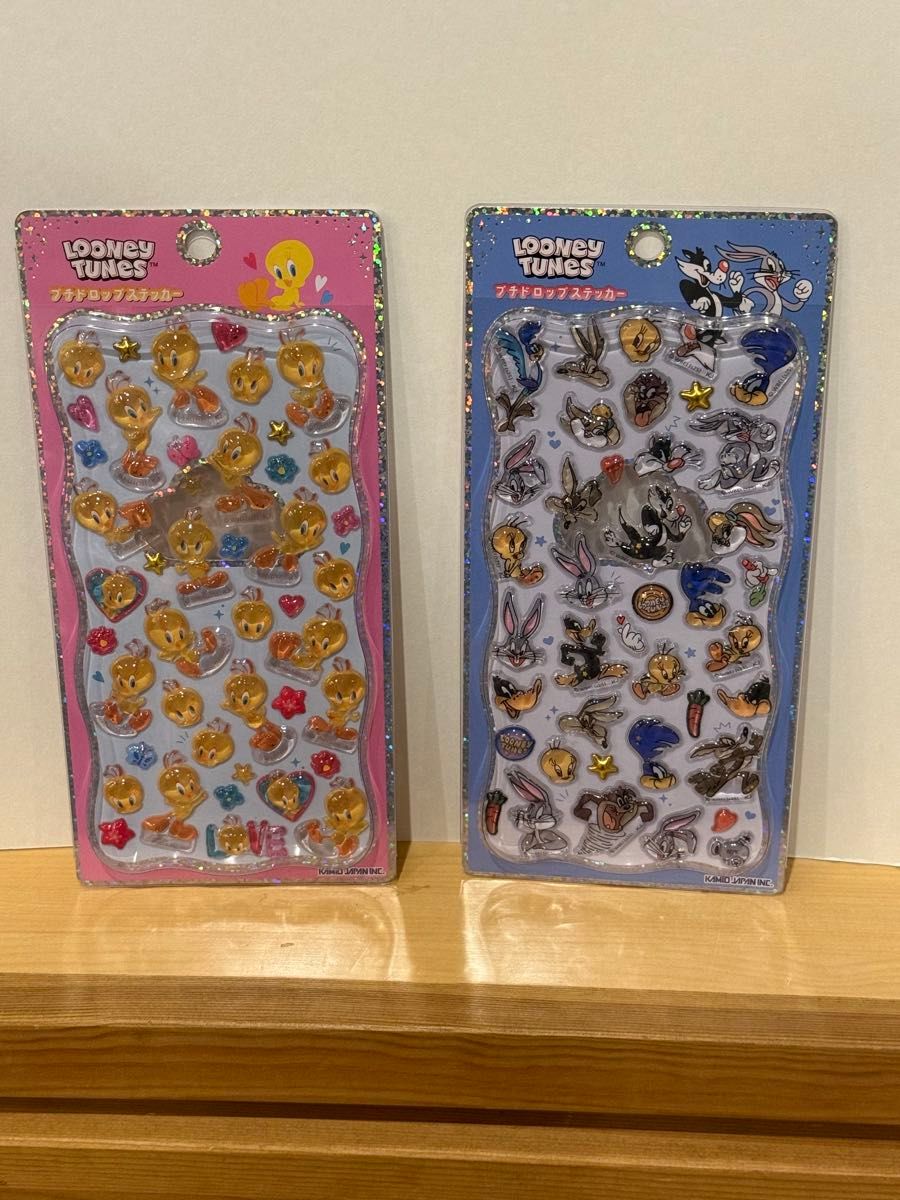 正規品 トゥイーティー ルーニーテューンズ プチドロップステッカー
