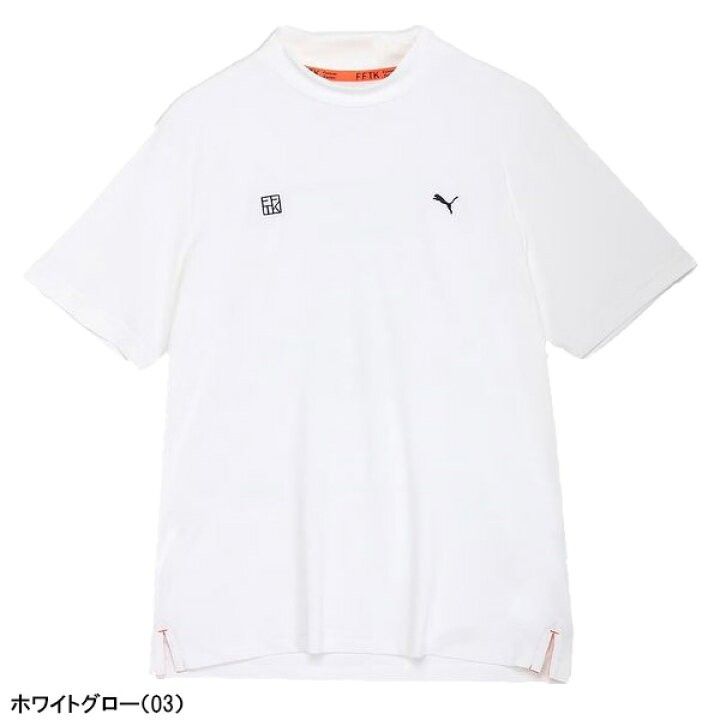 プーマ PUMA×FFTK 半袖 モックネックシャツ 633662 トップス ゴルフ