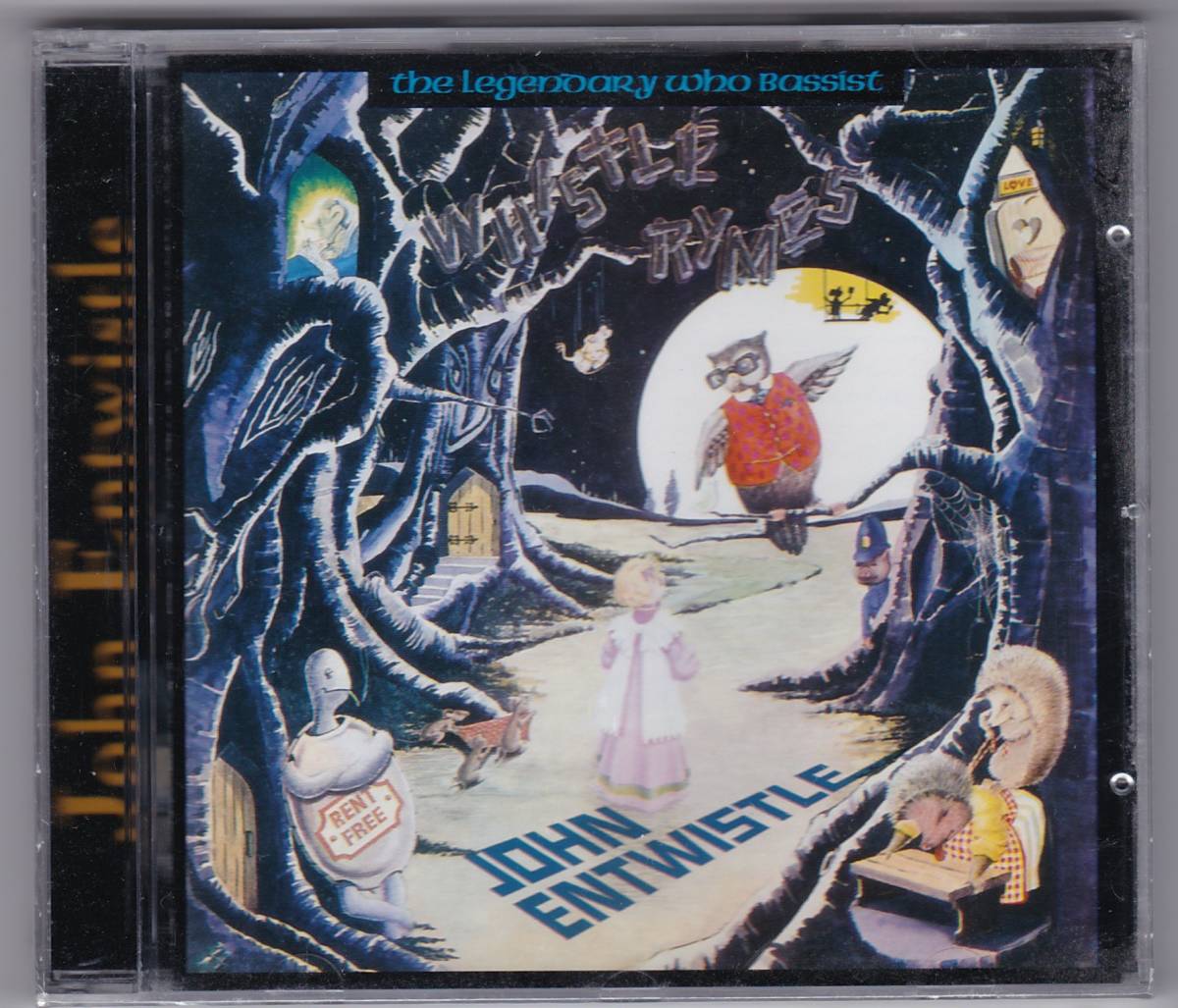独盤未開封新品CD ジョン・エントウィッスル JOHN ENTWISTLE / WHSTLE RYMES [1972ソロ/The Who