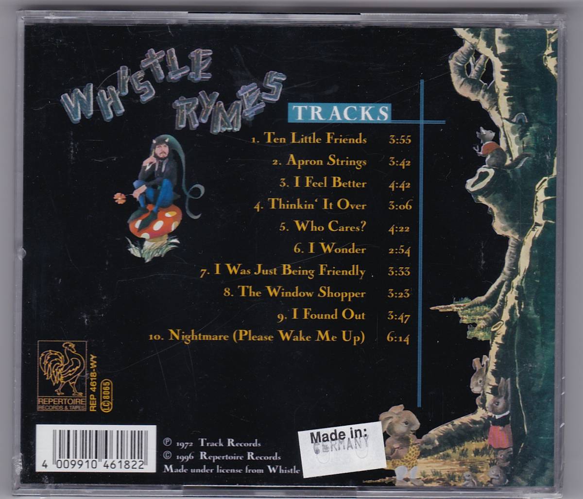 独盤未開封新品CD ジョン・エントウィッスル JOHN ENTWISTLE / WHSTLE RYMES [1972ソロ/The Who