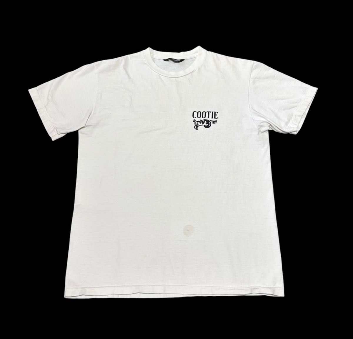COOTIE クーティー HEAVENLY HIGHWAY バックプリント Tシャツ ホワイト 