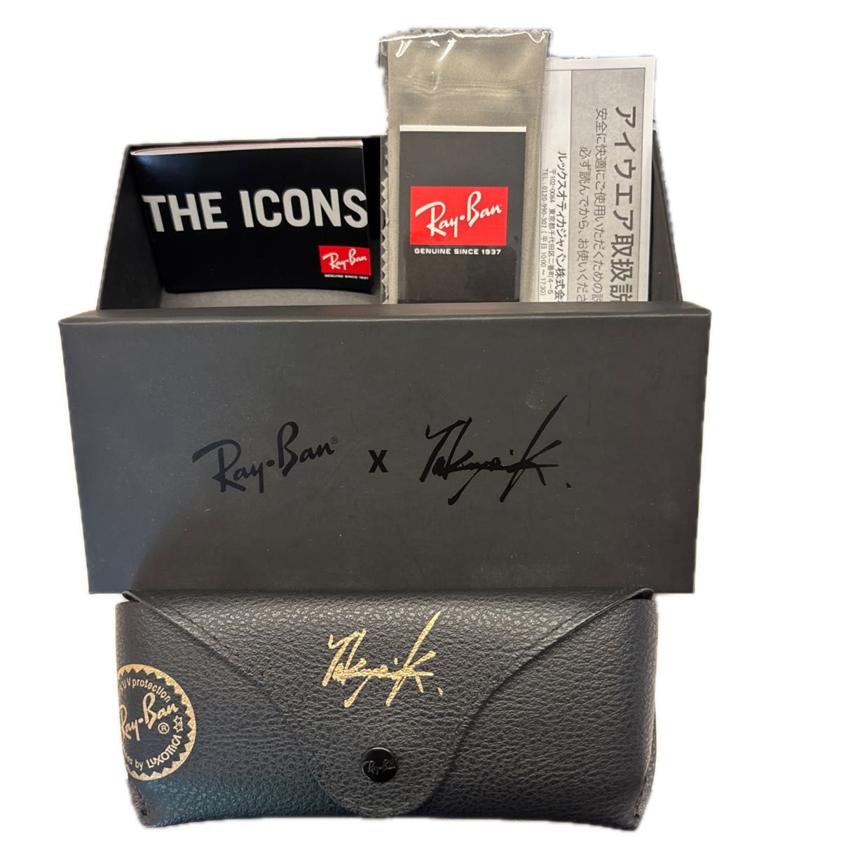 Ray-Ban レイバン サングラス キムタクコラボ ケース付 ✨ Ray-Ban WAYFARER Ray-Ban x 木村拓哉 コラボ限定モデル サングラス