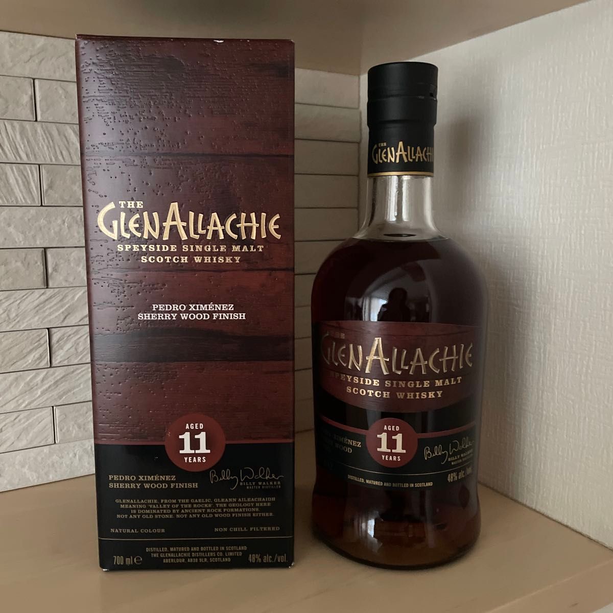 希少 グレンアラヒー GLENALLACHIE 箱付 限定 11年 シェリーウッド