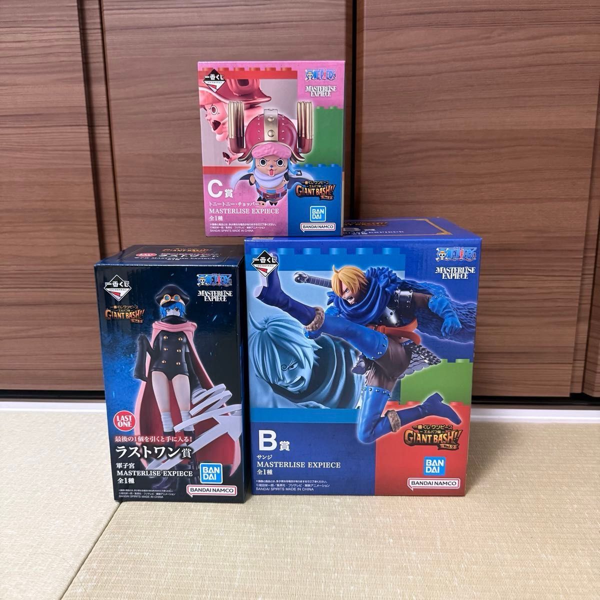 一番くじ ワンピース エルバフ編 GIANT BASH!! B賞 サンジ C賞