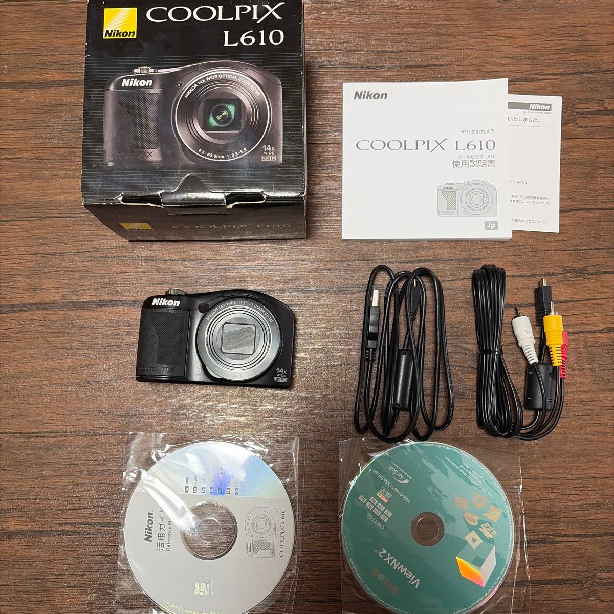 美品 箱付き Nikon COOLPIX L610 ブラック 単3電池 美品 箱付き Nikon COOLPIX L610 ブラック 単3電池 | Shop at