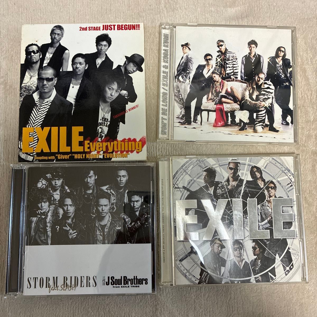 三代目 J Soul Brothers from EXILE TRIBEまとめ売 EXILE 三代目 J SOUL BROTHERS CD 4枚セット まとめ売り | Shop at