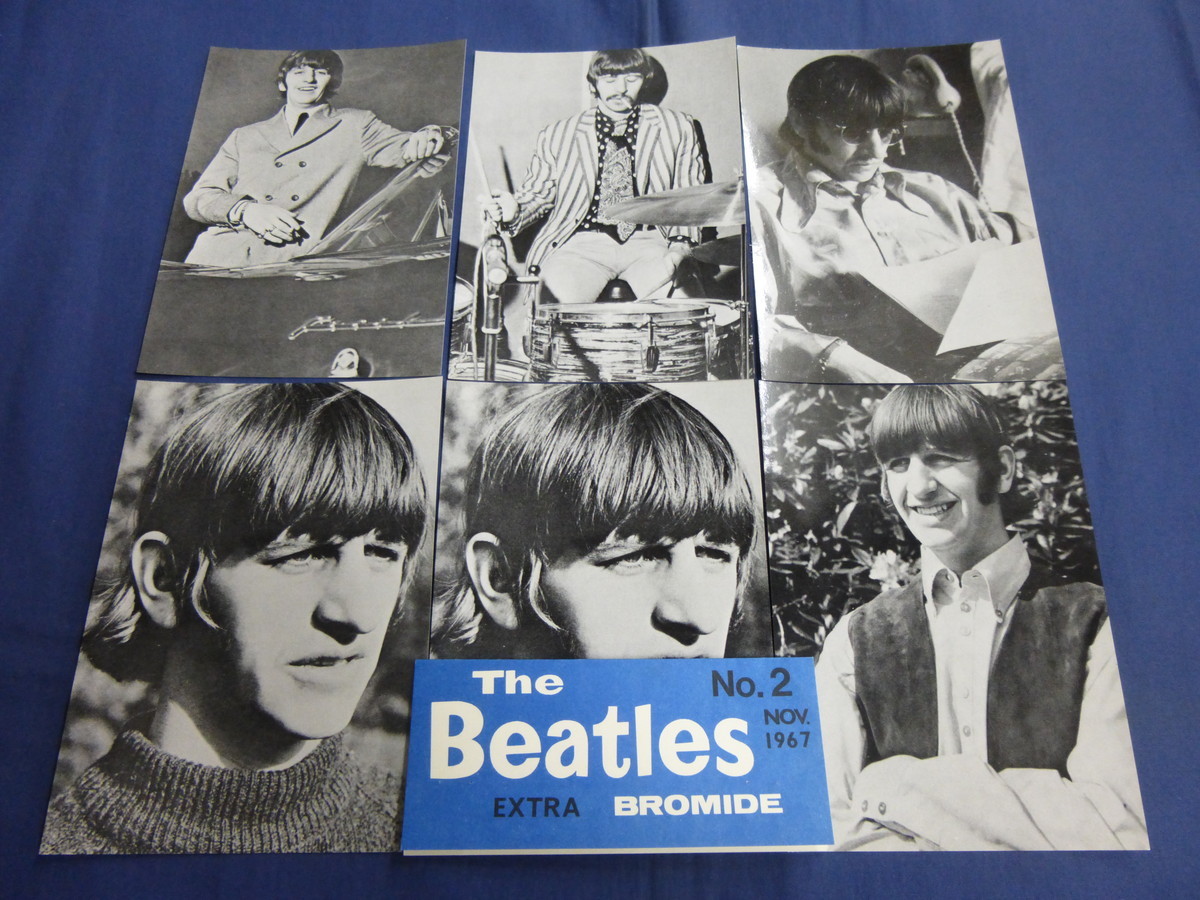 半額品 店舗 〇 リンゴ スター ザ ビートルズ ブロマイド 6枚セット The Beatles EXTRA BROMIDE No.2 NOV. 1967 hydroflasksverige.se hydroflasksverige.se