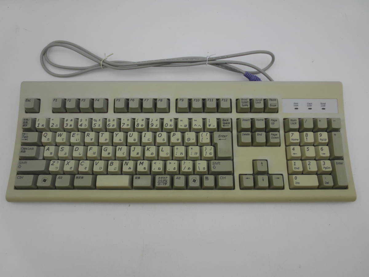 中古動作品】PS/2 キーボード KB-3920 MT109PS2 XP LF V （808