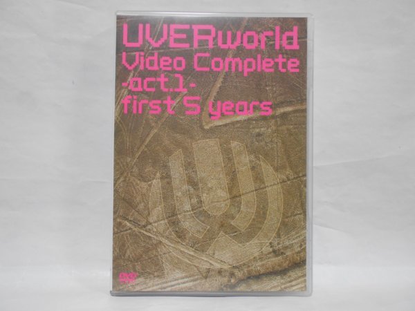 日本未入荷 レビューを書けば送料当店負担 UVERworld Video Complete act.1 first 5 years DVD hydroflasksverige.se hydroflasksverige.se