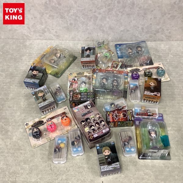 進撃の巨人 一番くじ　フィギュア 5セット＋だるまセット 一番くじ 進撃の巨人～壁の外の世界～｜一番くじ倶楽部｜BANDAI
