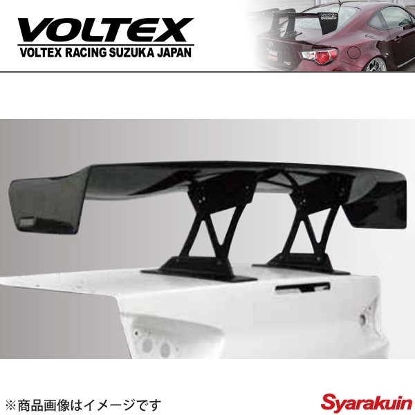 VOLTEX / ボルテックス GTウイング Type1S ウエット カーボン 1480mm × 265mm × 195mm エンドプレート: リアスポイラー ウイング