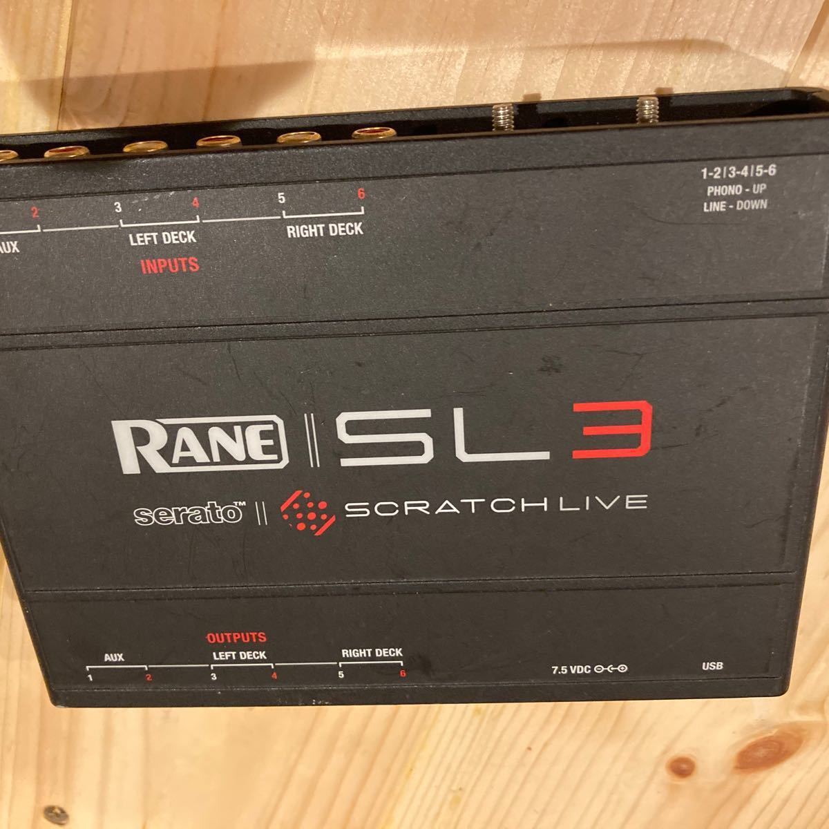 Rane Scratch Live SL3 CD Serato セラート SL1 SL2 SL4