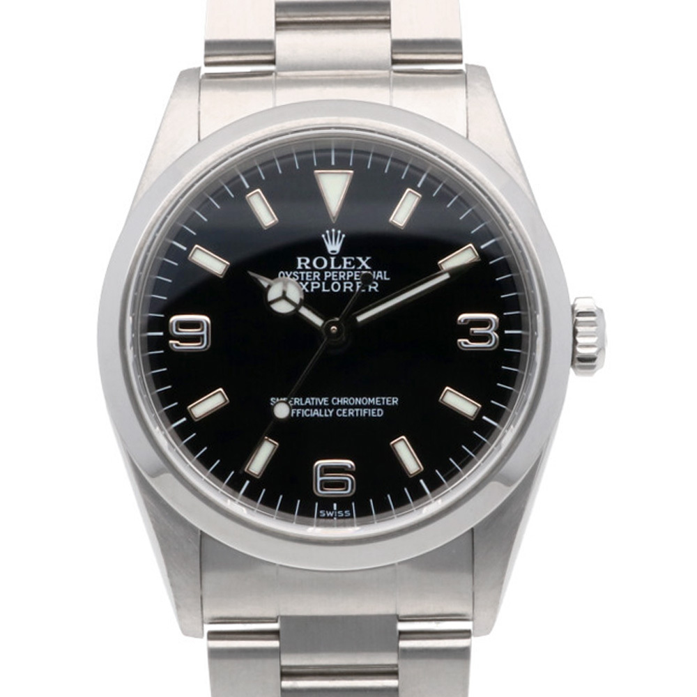 新品入荷 最新アイテム ROLEX ロレックス SS 腕時計 A番 1998～1999年式 ギャランティ メーカー修理済 オンリースイス エクスプローラー 14270 中古 bigportal.ba bigportal.ba
