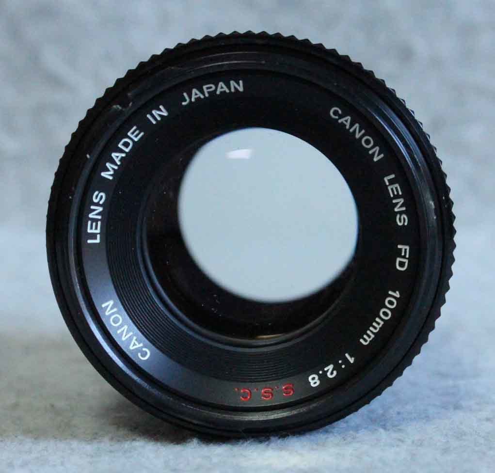 [me292]キャノン FDレンズ 100mm f2.8 canon FD LENS 1:2.8 SSC /【Buyee】
