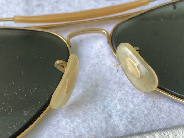 C416-O15-418 RAY-BAN レイバン B＆L RAY-BAN USA ティアドロップ型 サングラス 58 14 ⑤ ...