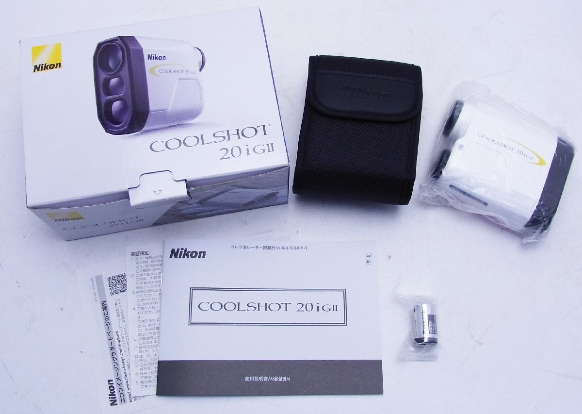 NIKON COOLSHOT 20iGⅡ レーザー距離計 ゴルフ | www.ubseducation.in