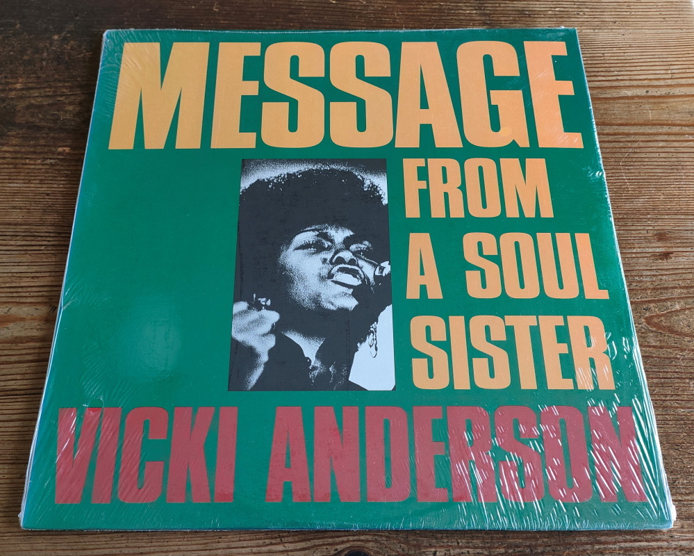 Vicki Anderson 未開封新品！ 【US盤Soul LP】 Message From A Soul