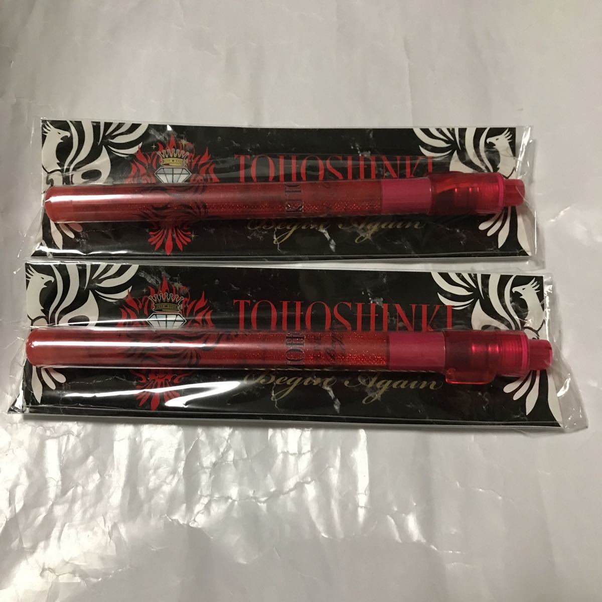 送料込み 東方神起 WE ARE T セット ペンライト2本 LIVE TOUR 2017 ☆Begin Again☆ & Tホルダー ユノ ...