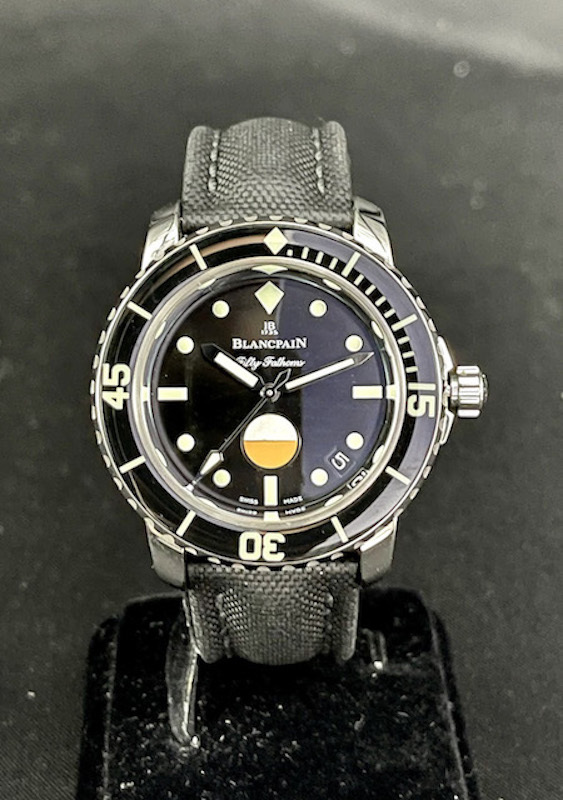 Blancpain (ブランパン) Fifty Fathoms Automatique MILSPEC Tribute 5008-1130 ...