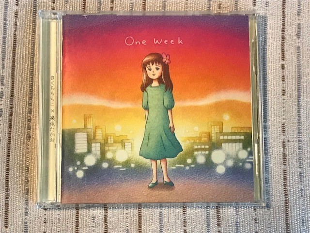 【CD美品】One Week さくらももこ × 来生たかお DVD付 小谷美紗子 / 辛島美登里 / 青葉市子 /柳原陽一郎/ 中納良恵 ...