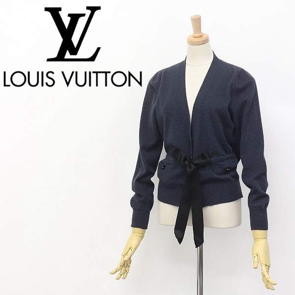 美品◇LOUIS VUITTON/ルイヴィトン カシミヤ混 ウエストリボン ウール