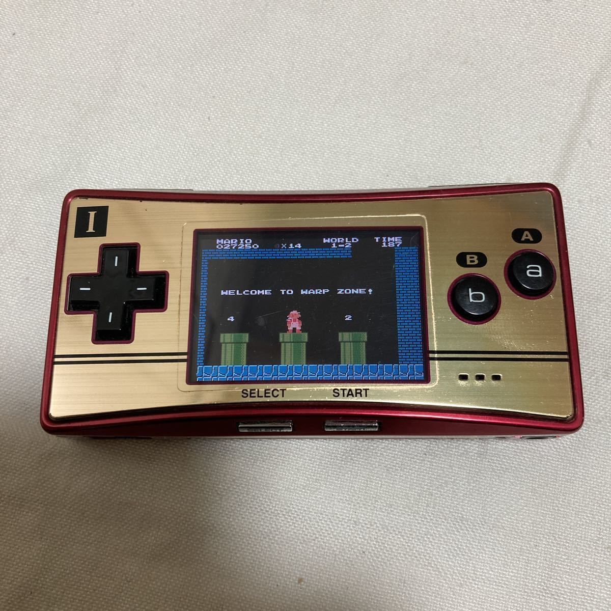 ゲームボーイミクロ ファミコンバージョン 動作品 GAMEBOY MICRO 二十周年 20th 任天堂 ニンテンドー Nintendo ...