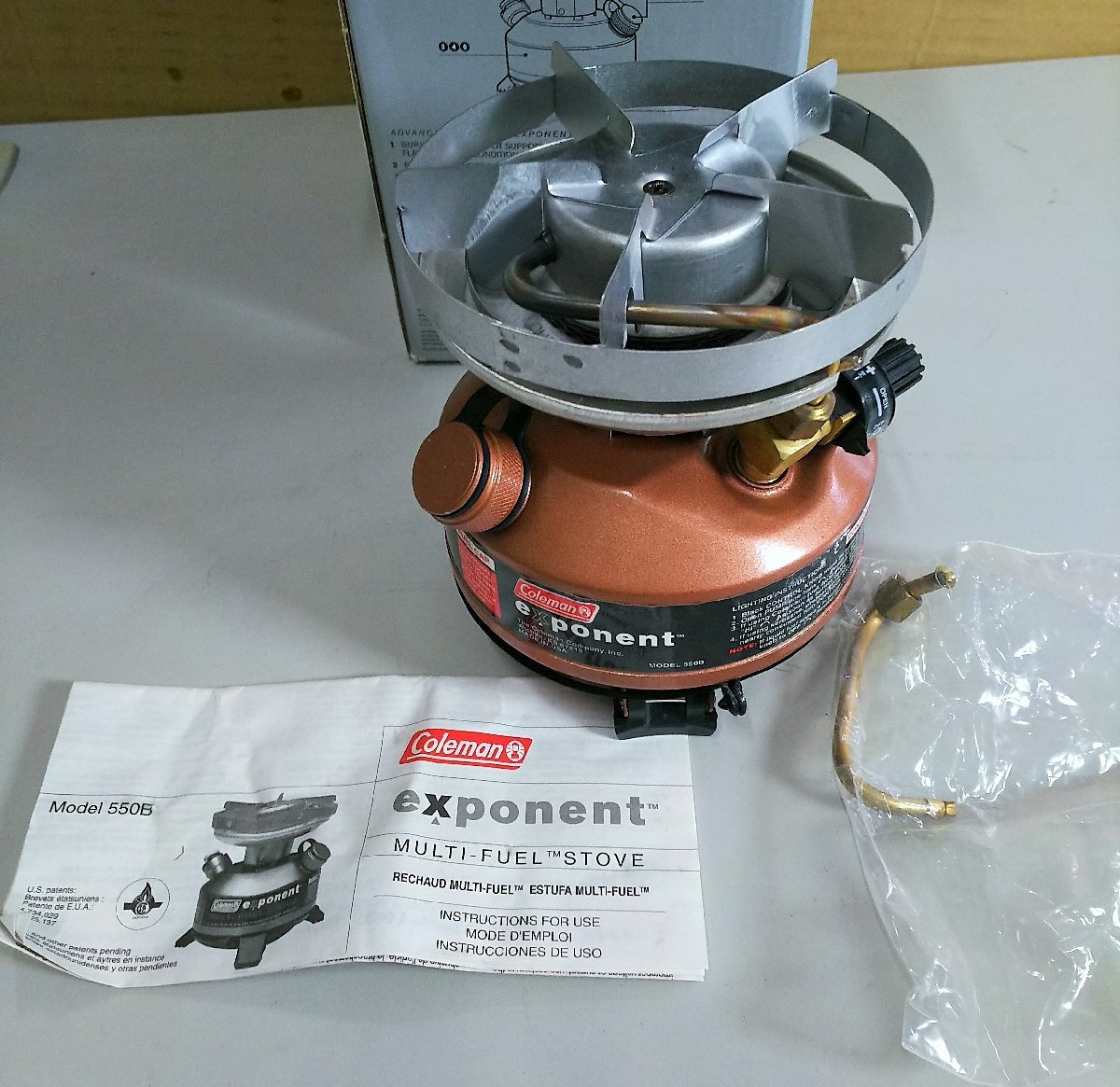 a98★★キャンプ・アウトドア用品・趣味★Coleman コールマン MULTI FUEL STOVE ストーブ 未使用品 07Z2374