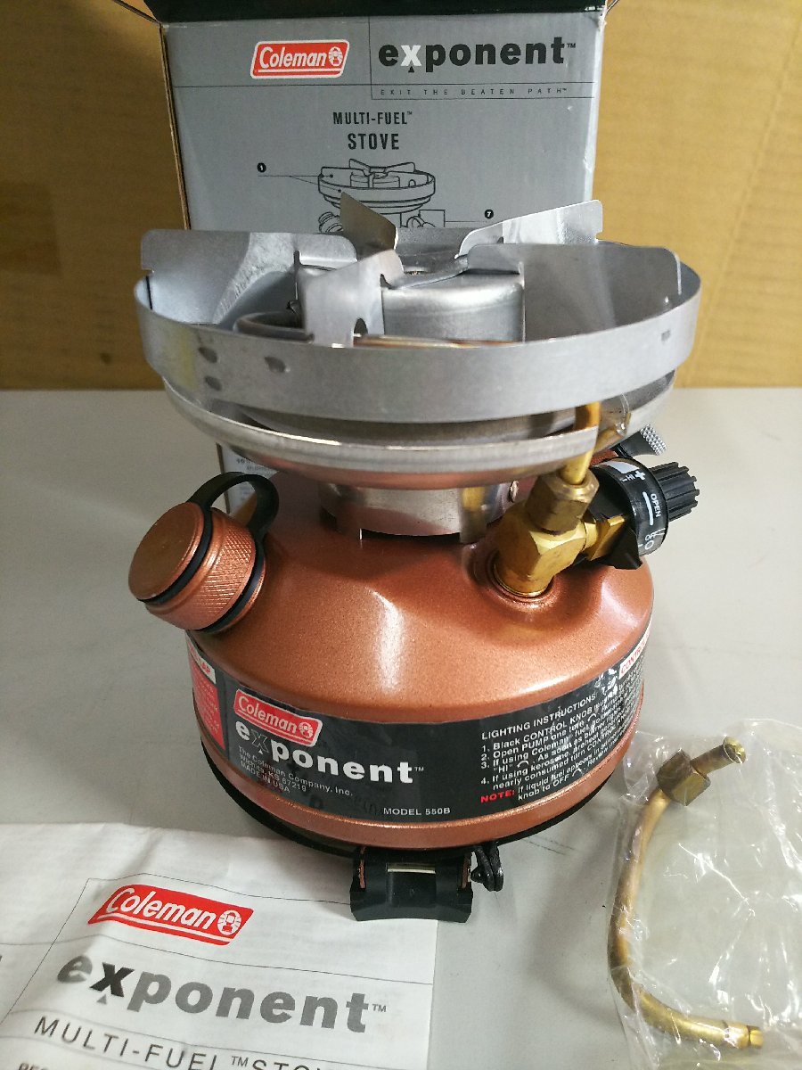 a98★★キャンプ・アウトドア用品・趣味★Coleman コールマン MULTI FUEL STOVE ストーブ 未使用品 07Z2374