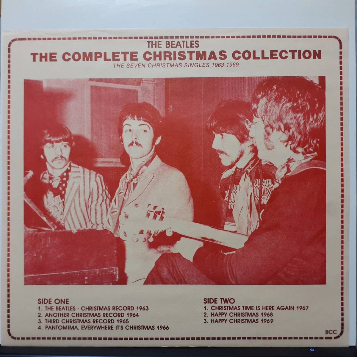 米LPプライベート盤！Beatles /The Complete Christmas Collection 1963-1969 80年 ...