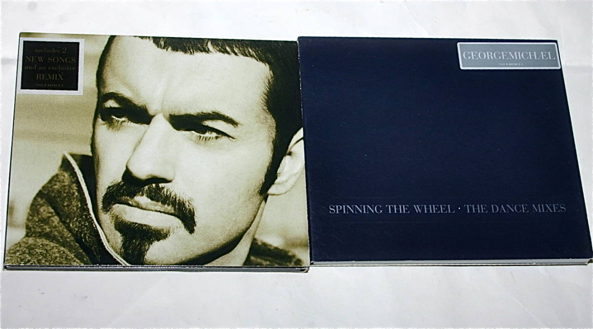 Michael ジョージ マイケル Spinning The Wheel EP + The Dance Mixes UK盤
