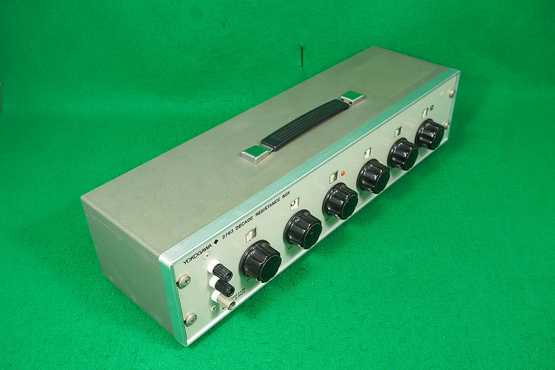 横河電機 6ダイヤル可変抵抗器 279301 DECADE RESISTANCE BOX YOKOGAWA /【Buyee】 Buyee