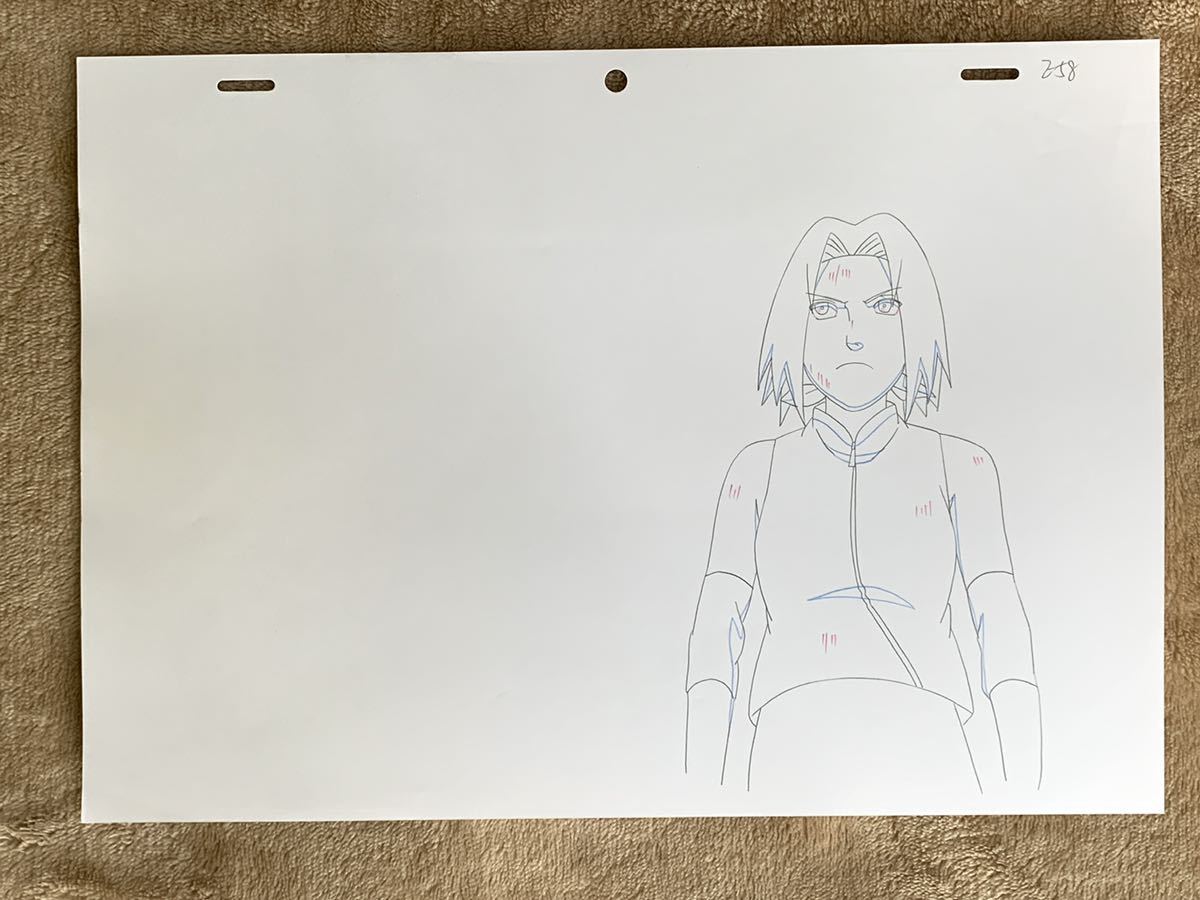 S ナルト 直筆 原画 ミナト／セル画 アニメ Anime Cel Genga Yahoo!オークション - ナルト 直筆 原画 5枚セット ミナト／Cel