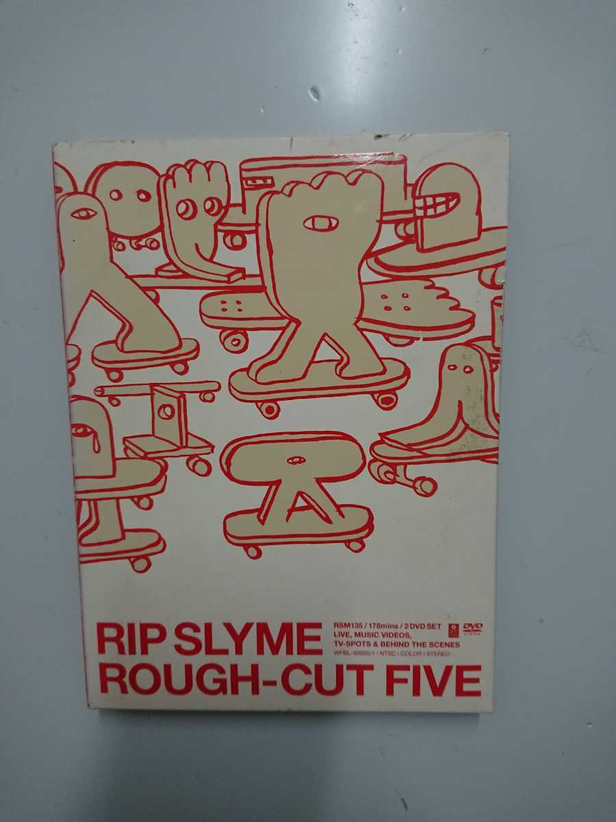 日本正規代理店品 交換無料 リップスライムRIP SLYME:ROUGH-CUT FIVE DVD2枚組 sannart.com sannart.com