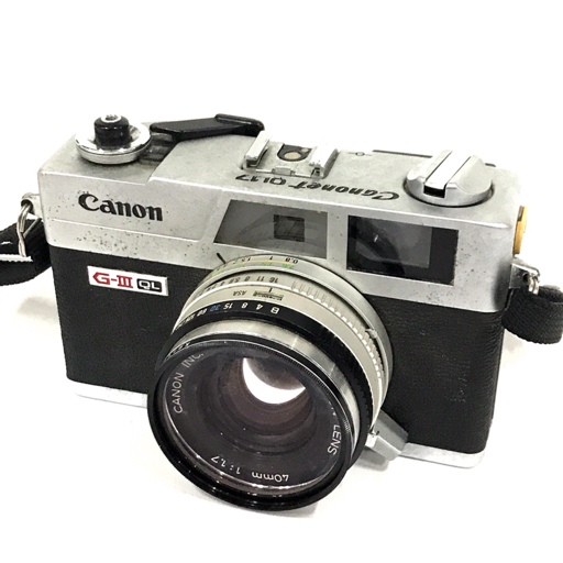 整備清掃済 CANON Canonet QL17 G-III 日本製カメラ い出のひと時に