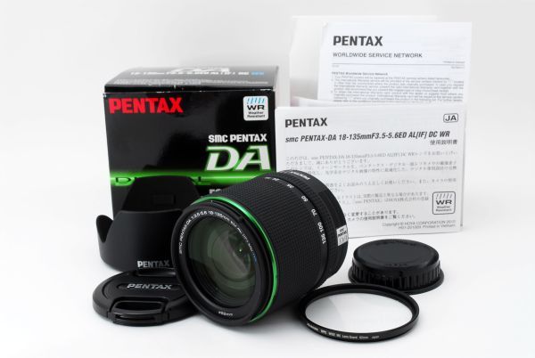 割り引き 値引 ペンタックス PENTAX SMC DA 18-135mm F 3.5-5.6 ED WR レンズ 箱付 #1003803A freppolive.se freppolive.se