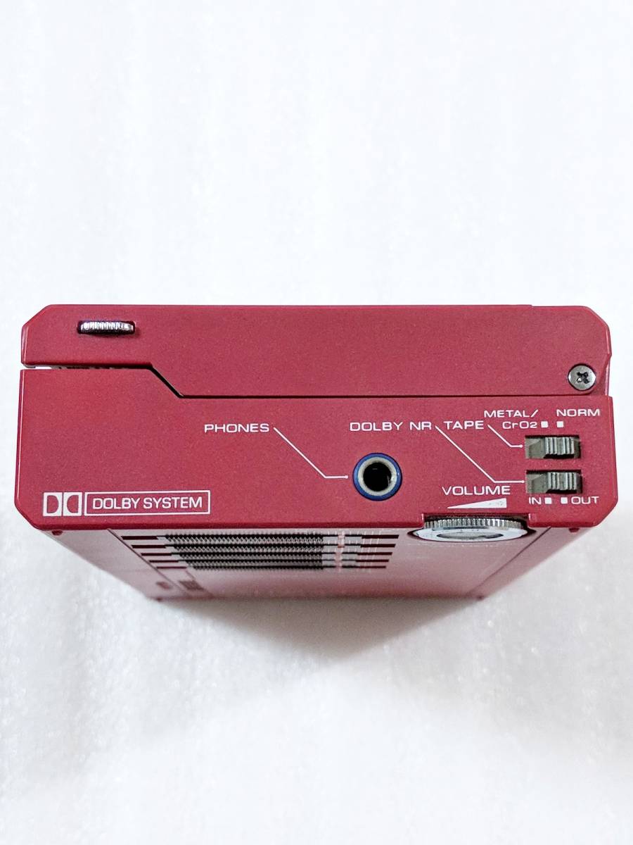 送料無料 レア 美品 ラジオOK KENWOOD CP-G5 ピンク チューナーパック付属 グラフィックイコライザー搭載ポータブルカセット