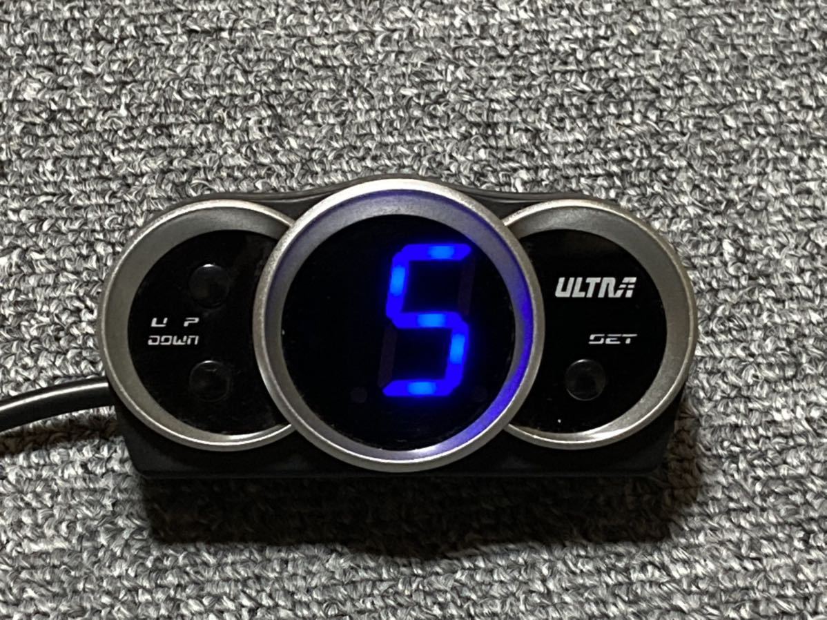 永井電子 ウルトラ シフトインジケーター ブルー ULTRA Shift Indicator Blue No 4500 取説コピー