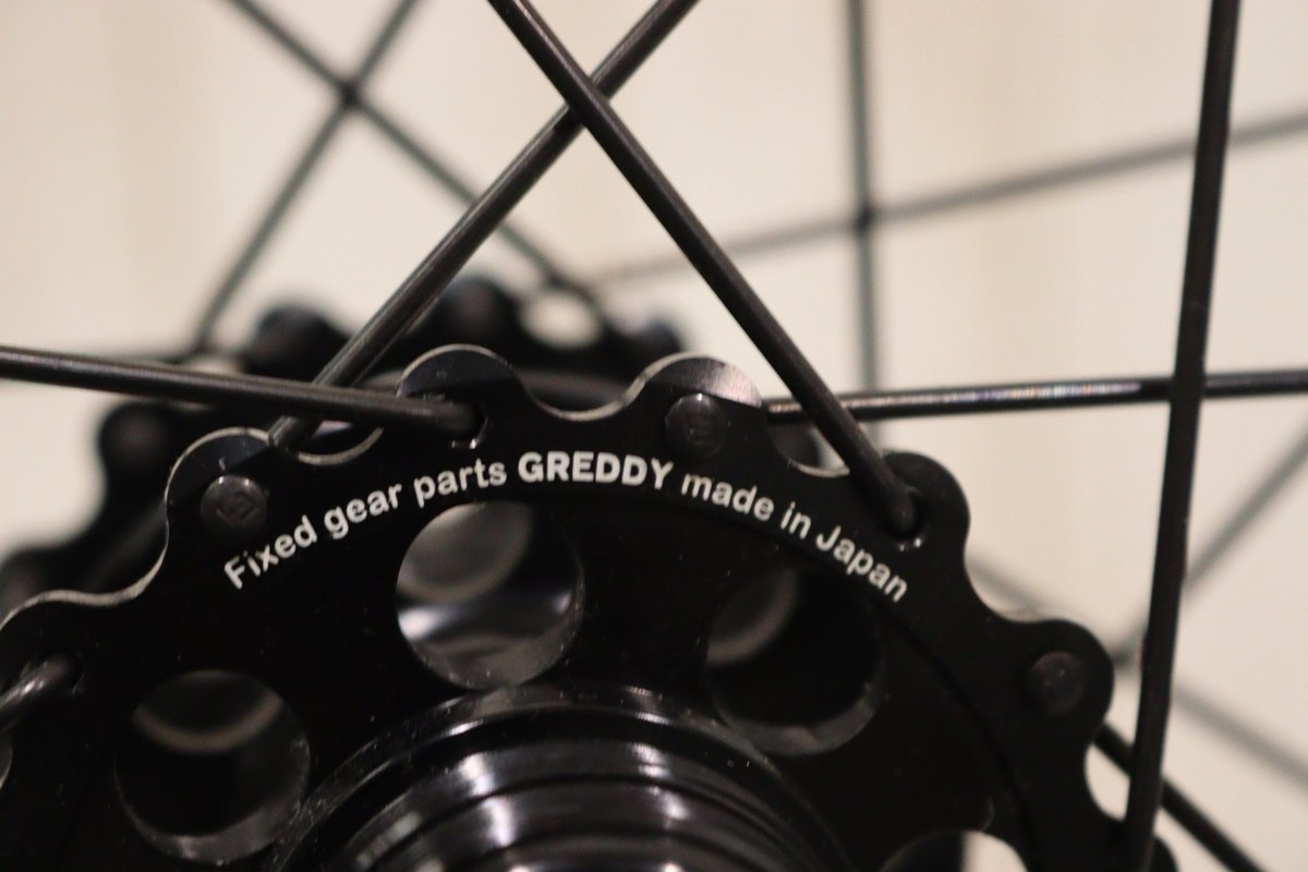 G Reddy Bike GREDDY グレッディ MOHAWK ハブ 両切 固定ギア H plus SON THE HYDRA リム クリンチャー ピストホイール ...
